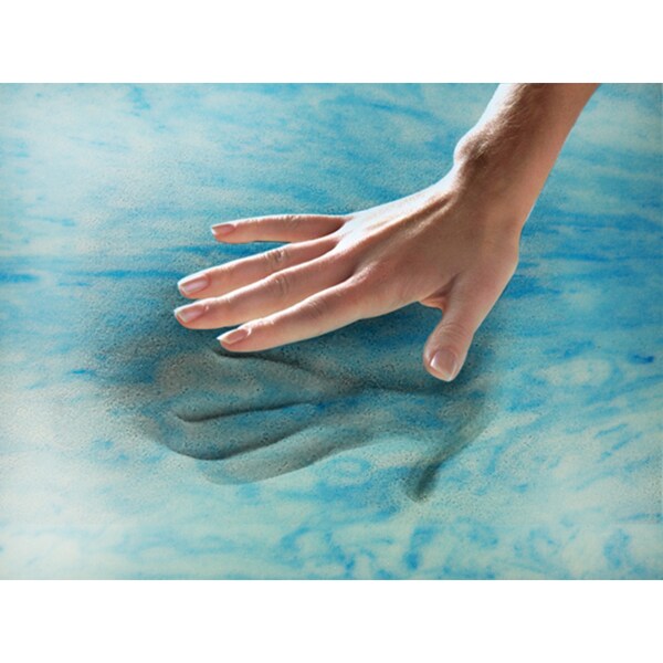 Slumber Solutions 2-inch Gel Memory Foam Mattress Topper