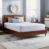 Slumber Solutions Gel 4-inch Memory Foam and 1.5-inch Fiber Mattress Topper