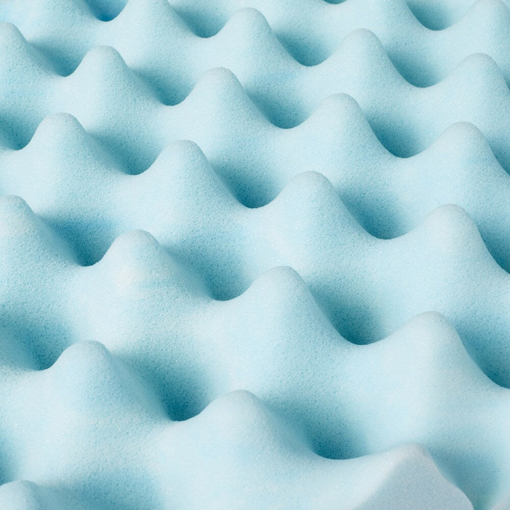 Slumber Solutions Gel Big Bump 4-inch Memory Foam Mattress Topper