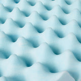Slumber Solutions Gel Big Bump 4-inch Memory Foam Mattress Topper
