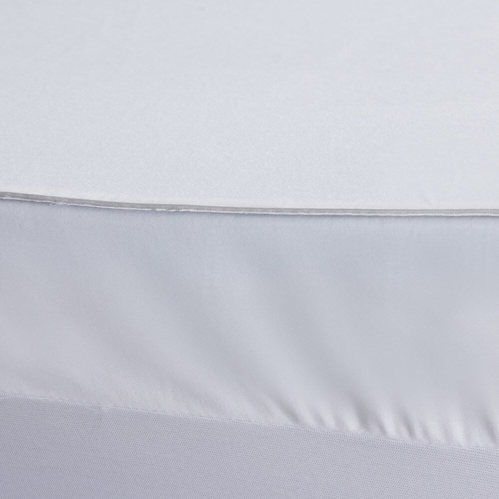 Slumber Solutions Gel Select 4-inch Memory Foam Mattress Topper with Cover