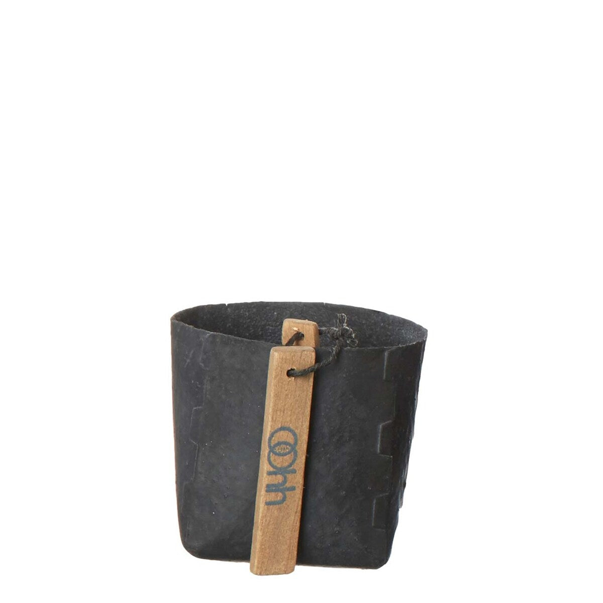 Sm. Natural Latex Soft Pots Black- A