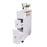 Small Bathroom Storage Cabinet - 6.3"D x 20.5"W x 25.6"H