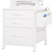 Small File Cabinets for Home Office - 3 Drawer Filing Cabinet - 15.68"D x 15.3"W x 26.6"H