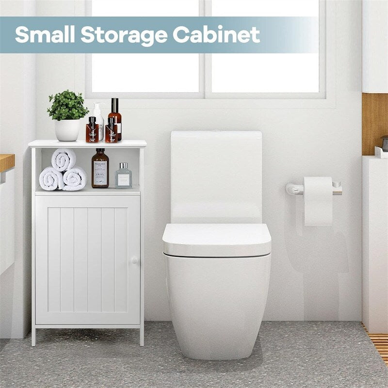 Small Floor Storage Cabinet - 16"D x 12"W x 27.5"H