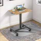 Small Mobile Standing Desk ,Laptop Computer Cart for Home