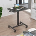 Small Mobile Standing Desk ,Laptop Computer Cart for Home