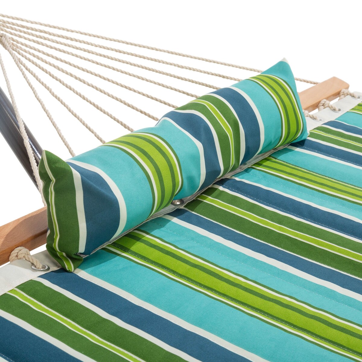 Small Single Quilted Hammock Combo with Pillow and Stand