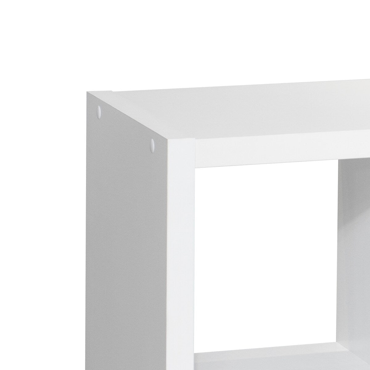 Smart Cube 8-Cube Organizer Storage with Opened Back Shelves,2 X 4 Cube Bookcase Book Shleves
