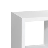 Smart Cube 8-Cube Organizer Storage with Opened Back Shelves,2 X 4 Cube Bookcase Book Shleves