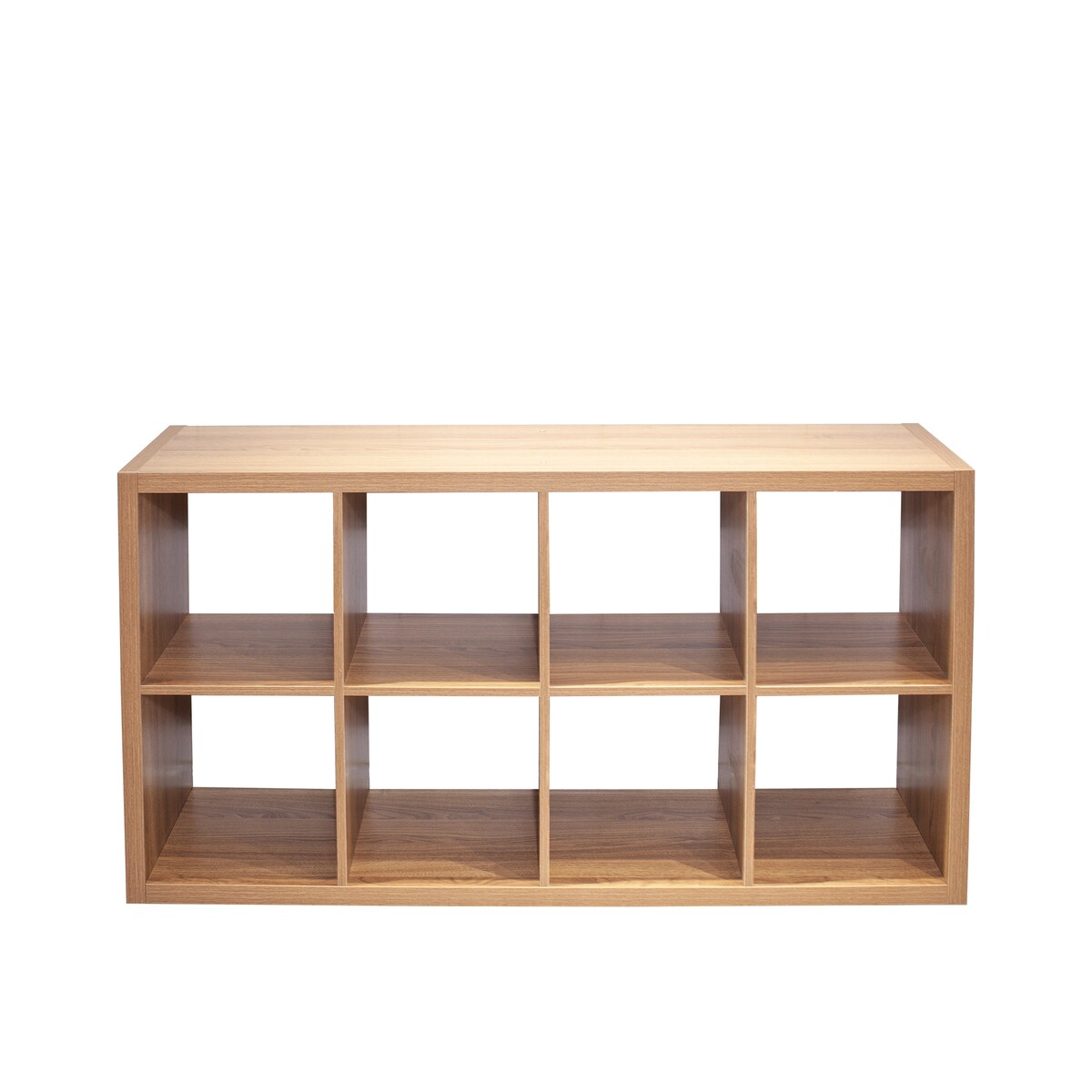 Smart Cube 8-Cube Organizer Storage with Opened Back Shelves,2 X 4 Cube Bookcase Book Shleves