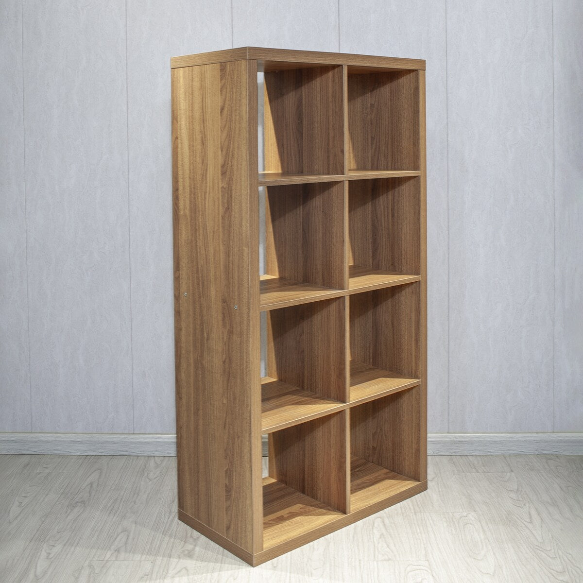 Smart Cube 8-Cube Organizer Storage with Opened Back Shelves,2 X 4 Cube Bookcase Book Shleves