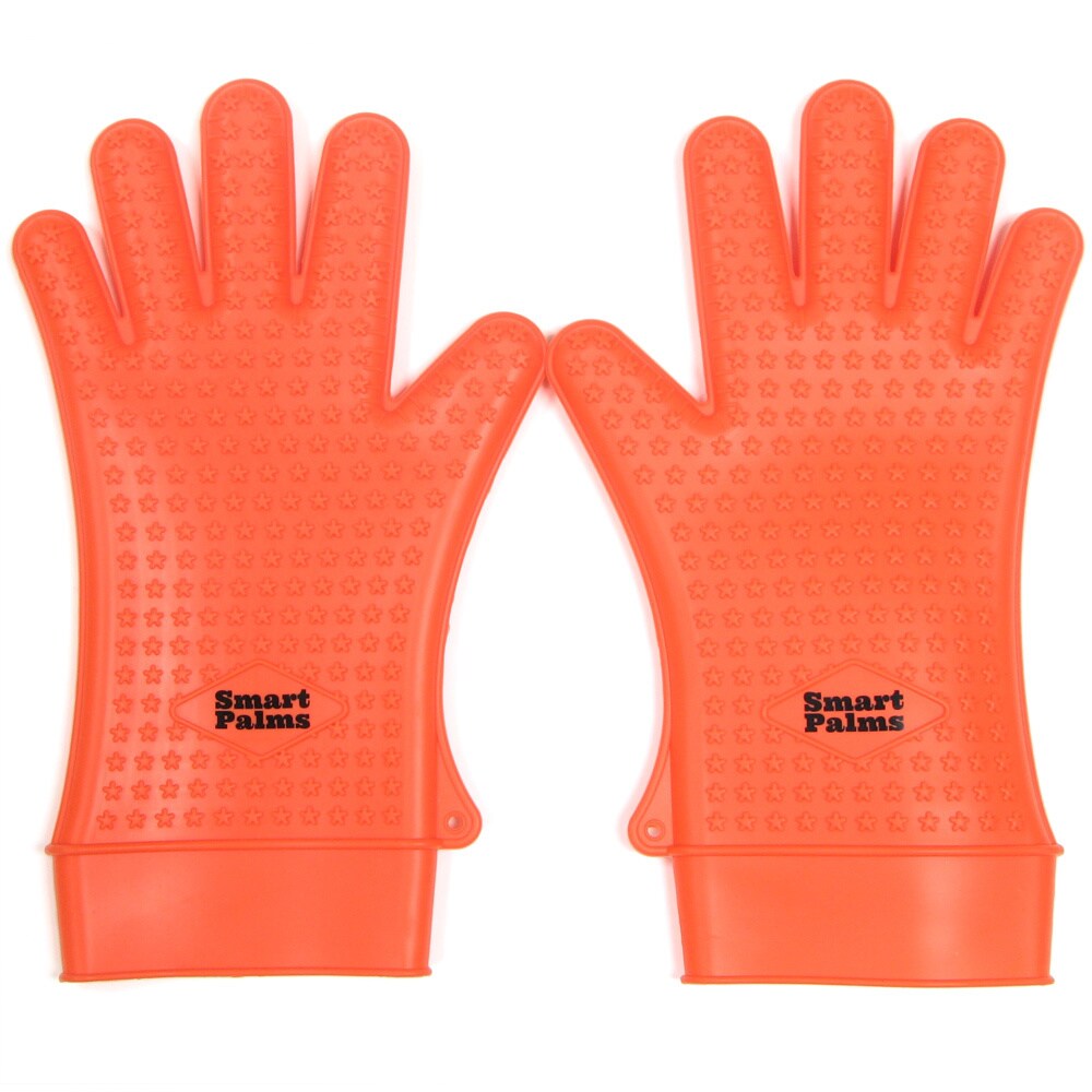 Smart Palms Pro Silicone Barbecue/ Grilling/ Oven Glove - Large