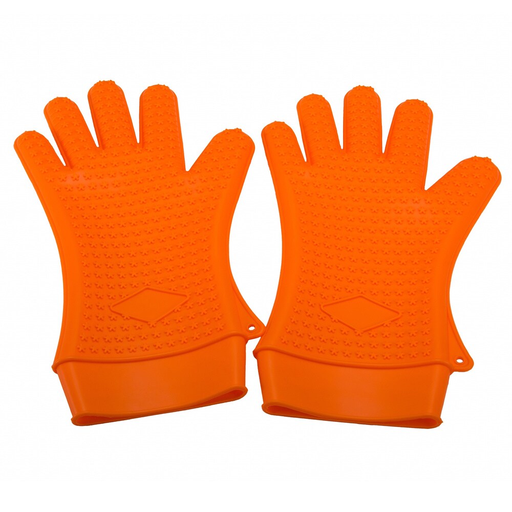 Smart Palms Pro Silicone Barbecue/ Grilling/ Oven Glove - Large