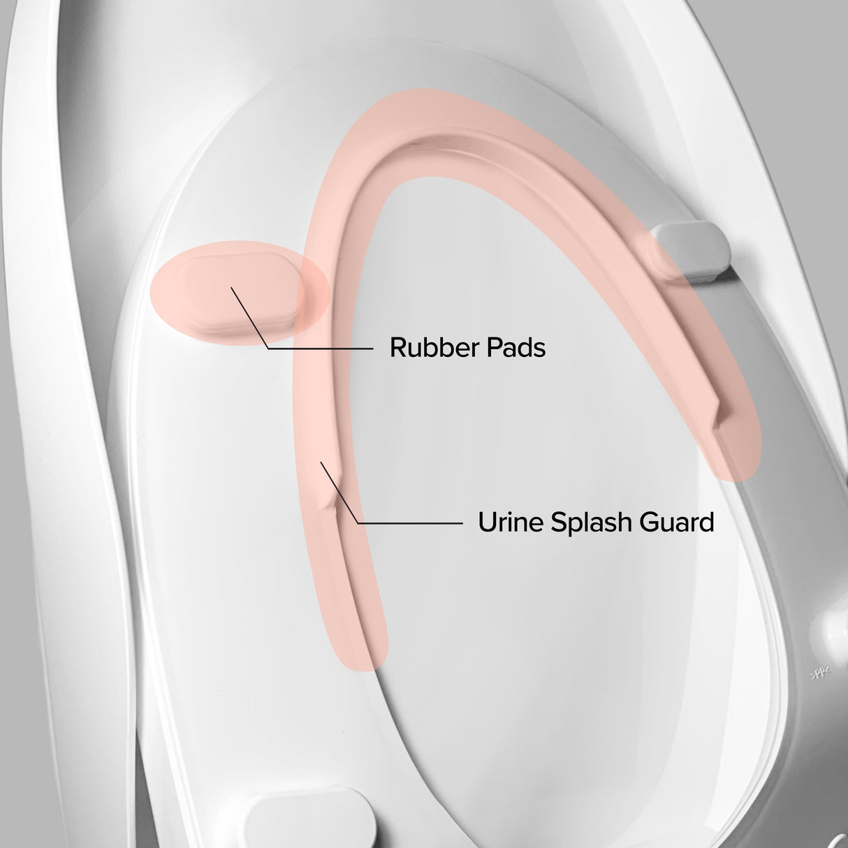 SmartBidet Electric Bidet Seat for Elongated Toilets - White