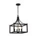 Smarton Lighting Pendant Light With Metal Cage Adjustable Height for Dining Hall,Kitchen Island Dining Room(Bulb not included)