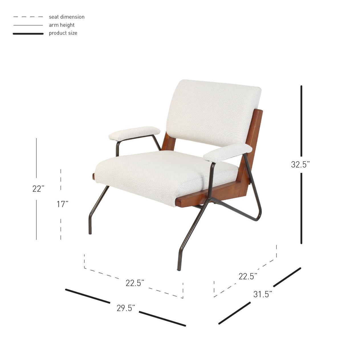 Smith Fabric Accent Chair
