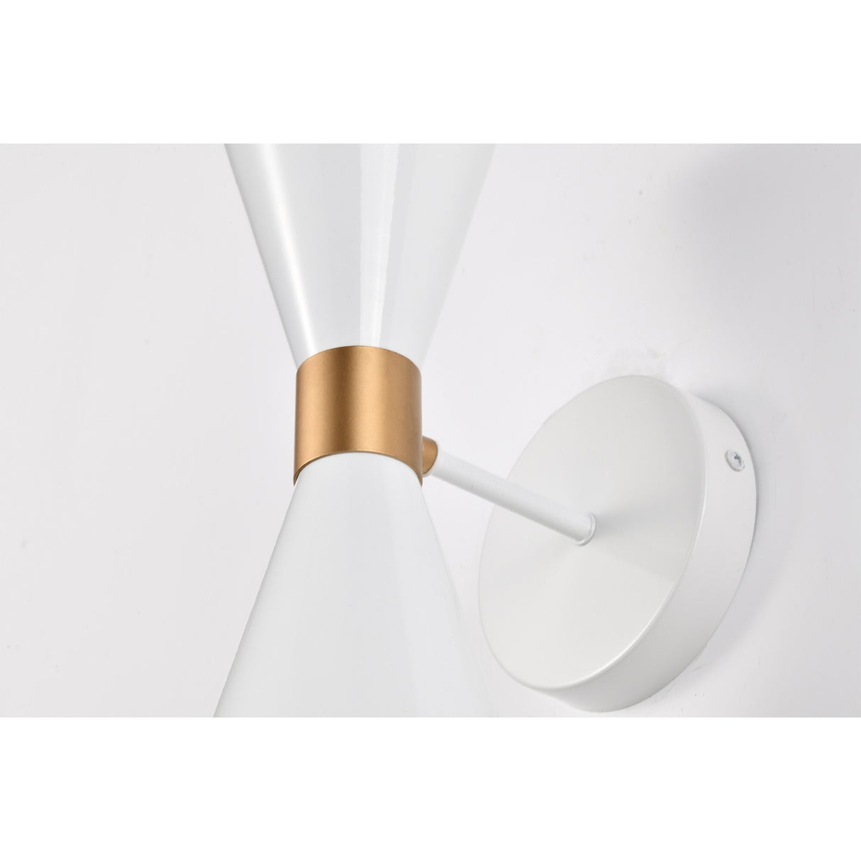 Smithy 7 Inch Matte White Adjustable Arm Wall Sconces (Color Optional) - N/A