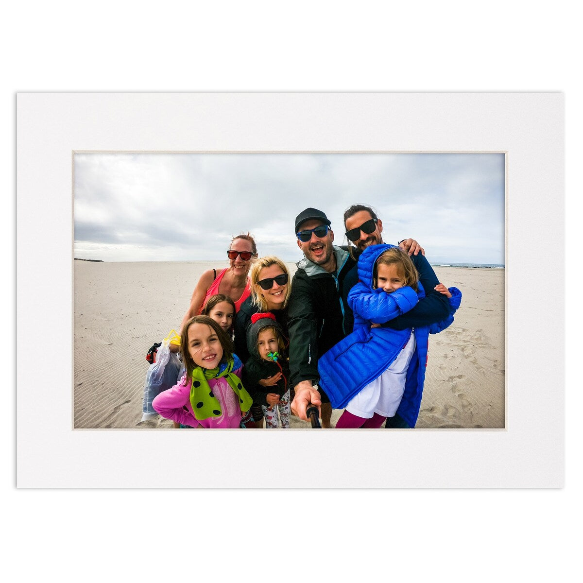 Smooth White 5x7 Backing Board - Uncut Photo Mat Board (50-Sheets)