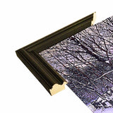 Snow Covered Cabin-THEWIN9599 Print 26.5"x36.75" by Thelma Winter