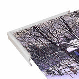 Snow Covered Cabin-THEWIN9599 Print 26.5"x36.75" by Thelma Winter