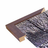 Snow Covered Cabin-THEWIN9599 Print 26.5"x36.75" by Thelma Winter