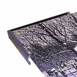 Snow Covered Cabin-THEWIN9599 Print 26.5"x36.75" by Thelma Winter