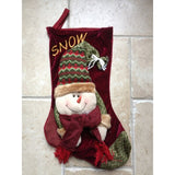 Snowman Christmas Stocking