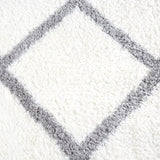 SoHome Carmela Tali Geometric Diamond Shag Area Rug