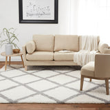 SoHome Carmela Tali Geometric Diamond Shag Area Rug