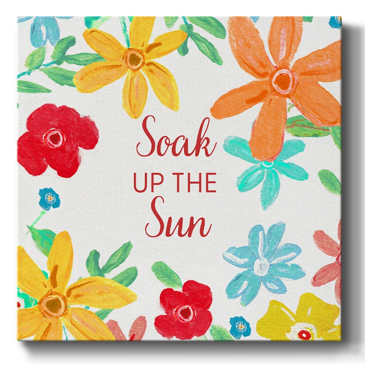 Soak Up The Sun-Gallery Wrapped Canvas