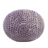 Handmade Soapstone Sculpture, 'Delightful Egg' (India)