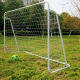Soccer Goal 8' x 5' Football with Net Straps, Anchor Ball Training Sets