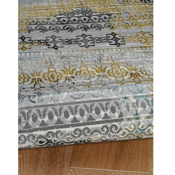 Society Harbin Grey Area Rug - 2' X 3'