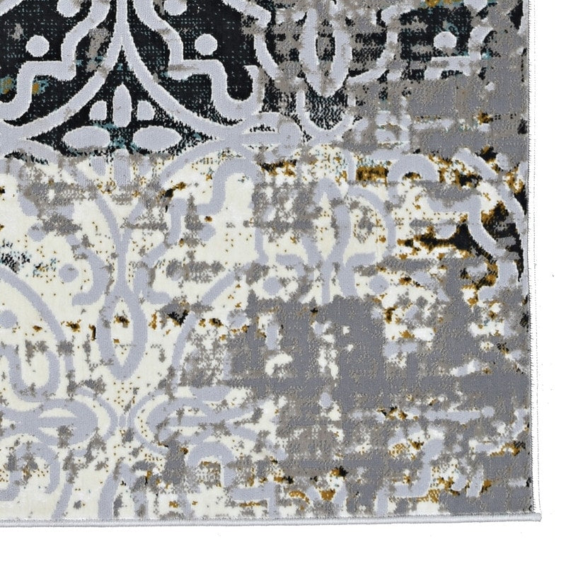 Society Mariah Grey Area Rug - 5' X 7'6"