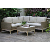 Sofia 4 pc. Sectional with Coffee Table