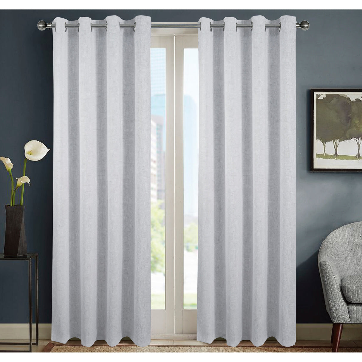 Sofia Printed Blackout Grommet Panel 95"