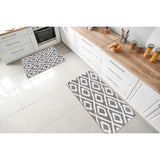 Sofihas 2 Piece Washable Kitchen Carpet Sets and Mats Non-Slip Rubber Backed