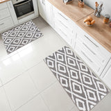 Sofihas 2 Piece Washable Kitchen Carpet Sets and Mats Non-Slip Rubber Backed