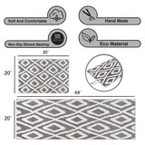 Sofihas 2 Piece Washable Kitchen Carpet Sets and Mats Non-Slip Rubber Backed
