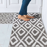 Sofihas 2 Piece Washable Kitchen Carpet Sets and Mats Non-Slip Rubber Backed