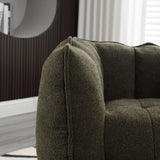 Soft Bean Bag Chair for Living Room and Bedroom with High Resilience Foam (Chip), Comfortable Square Lazy Susans