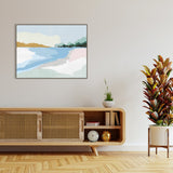 Soft Coastal I by Isabelle Z Framed Canvas Wall Art Print