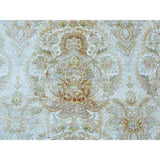 Soft Colors Silken Esfahan 400 KPSI Handmade Oriental Rug - 5'6 x 8'