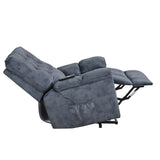 Nestfair Soft Fabric Power Lift Recliner Chair with Remote