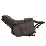 Nestfair Soft Fabric Power Lift Recliner Chair with Remote