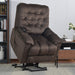 Nestfair Soft Fabric Power Lift Recliner Chair with Remote