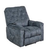 Nestfair Soft Fabric Power Lift Recliner Chair with Remote