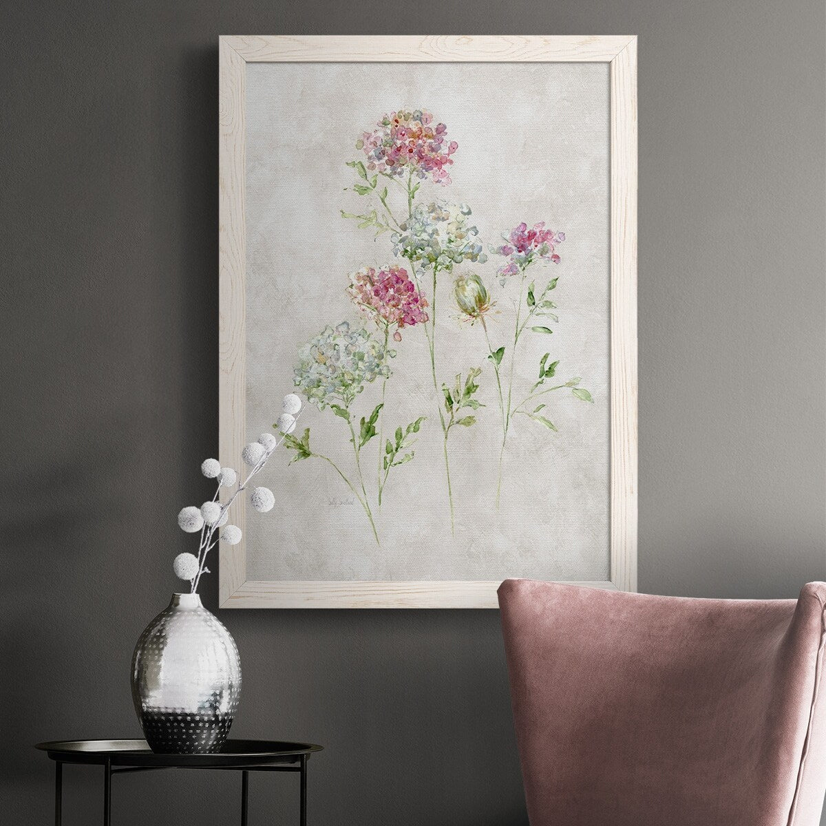 Soft Lace II-Premium Framed Canvas - Ready to Hang