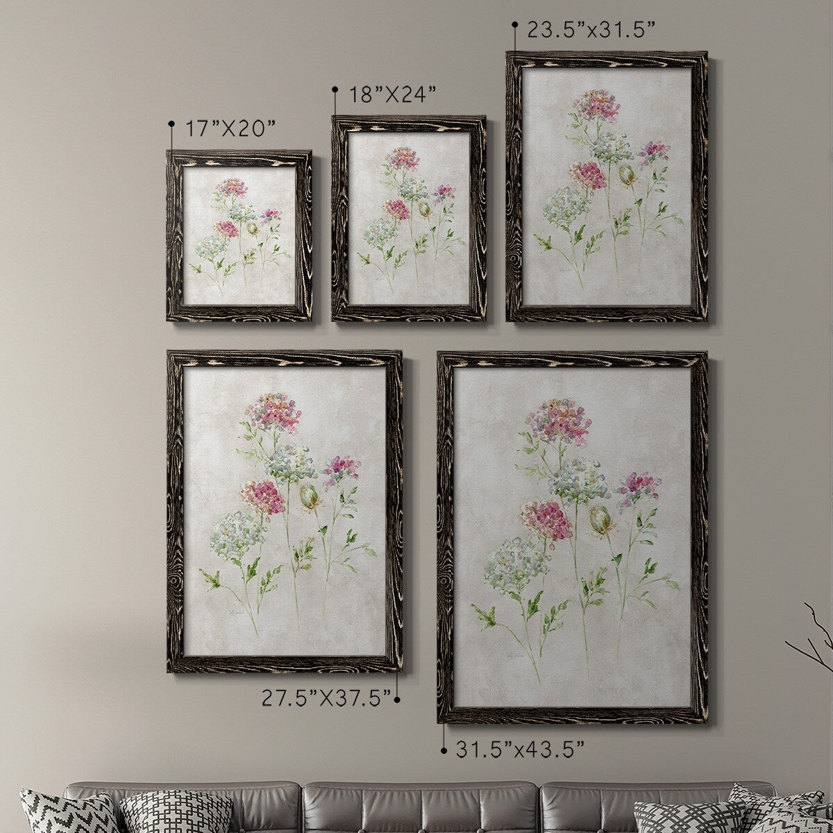 Soft Lace II-Premium Framed Canvas - Ready to Hang